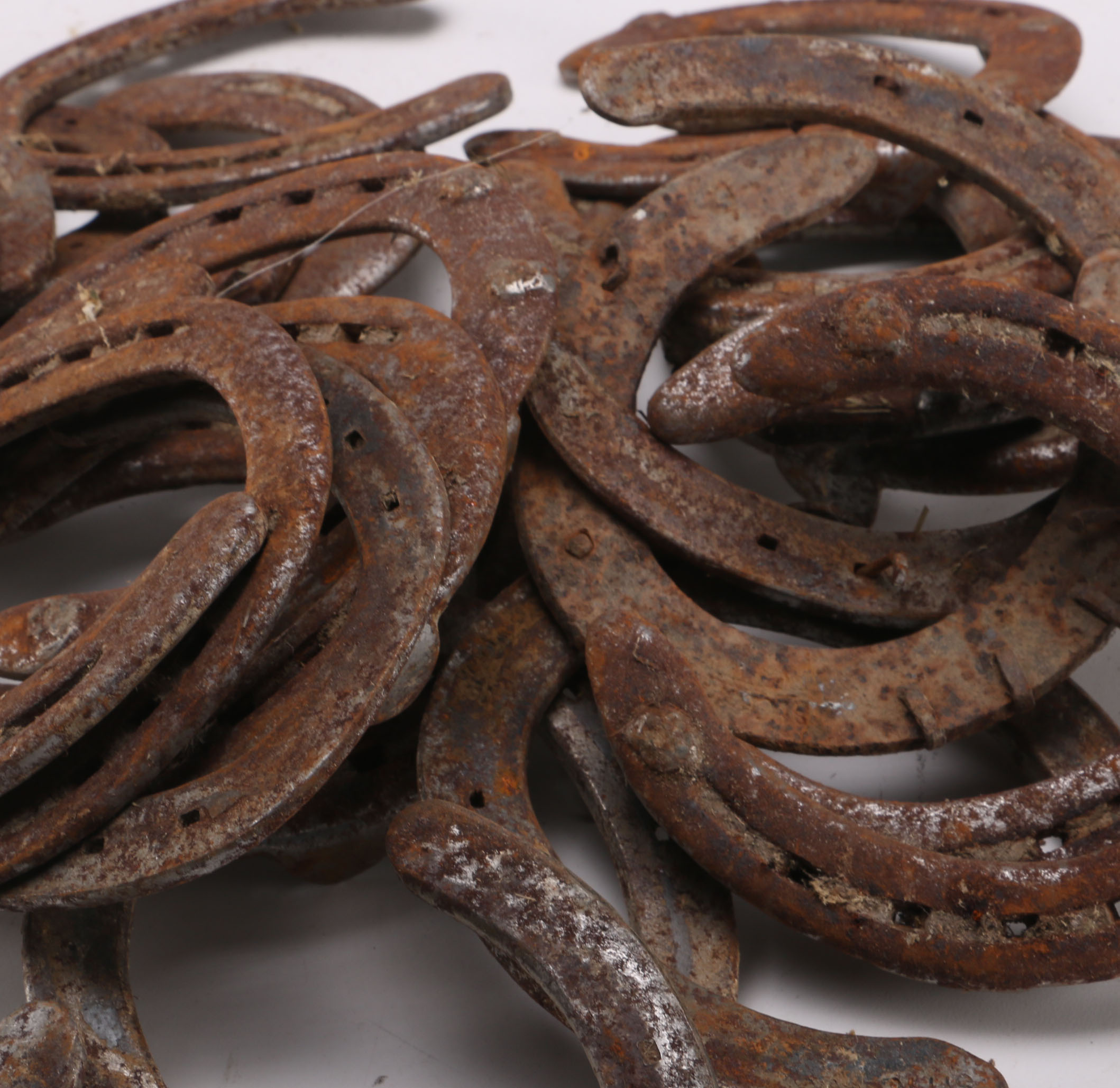 Set of Twenty-Five Horse Shoes