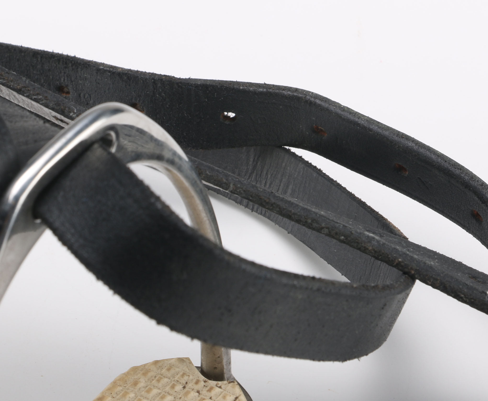 Pair of English Riding Stirrups and Leathers