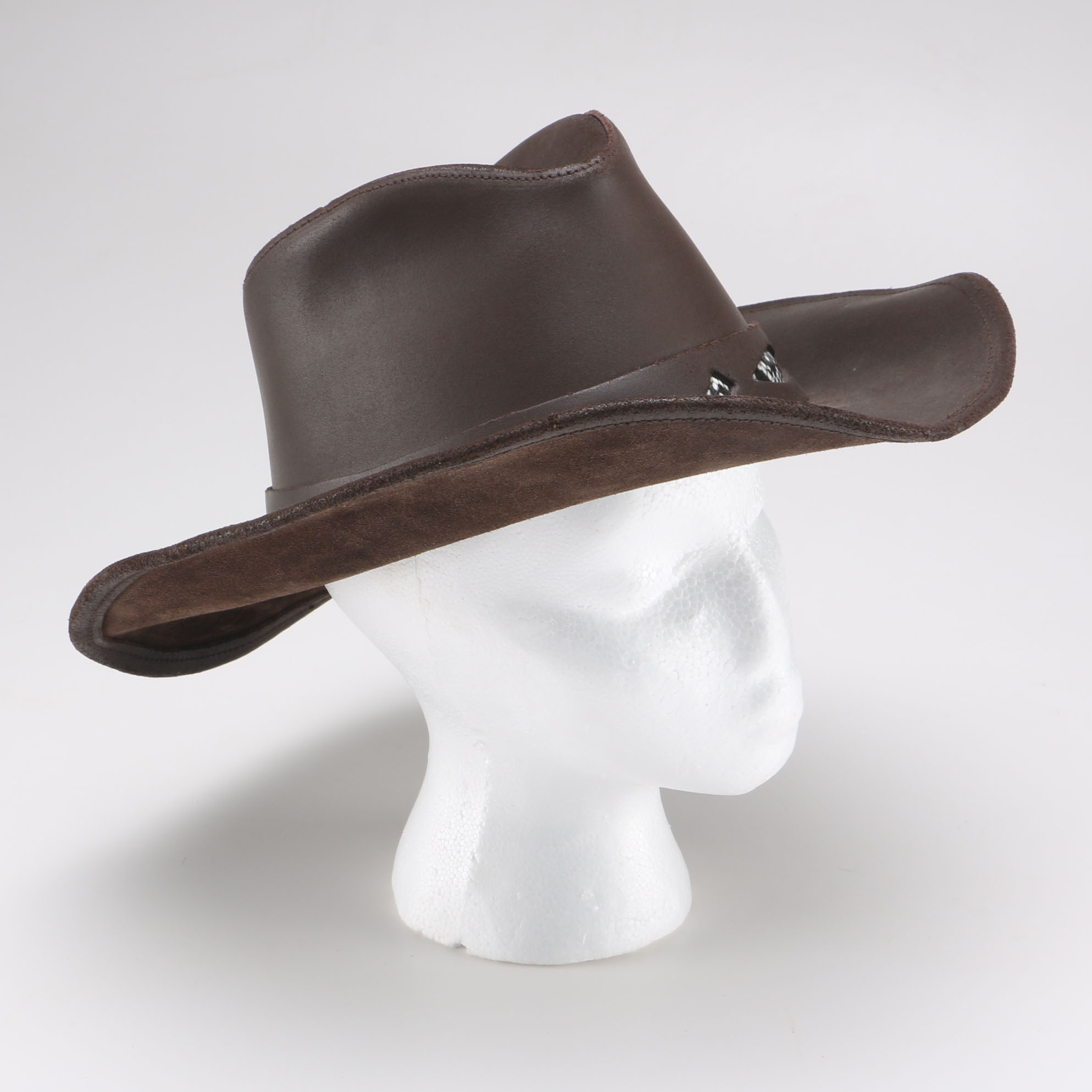 Henschel Leather Unisex Cowboy Hat
