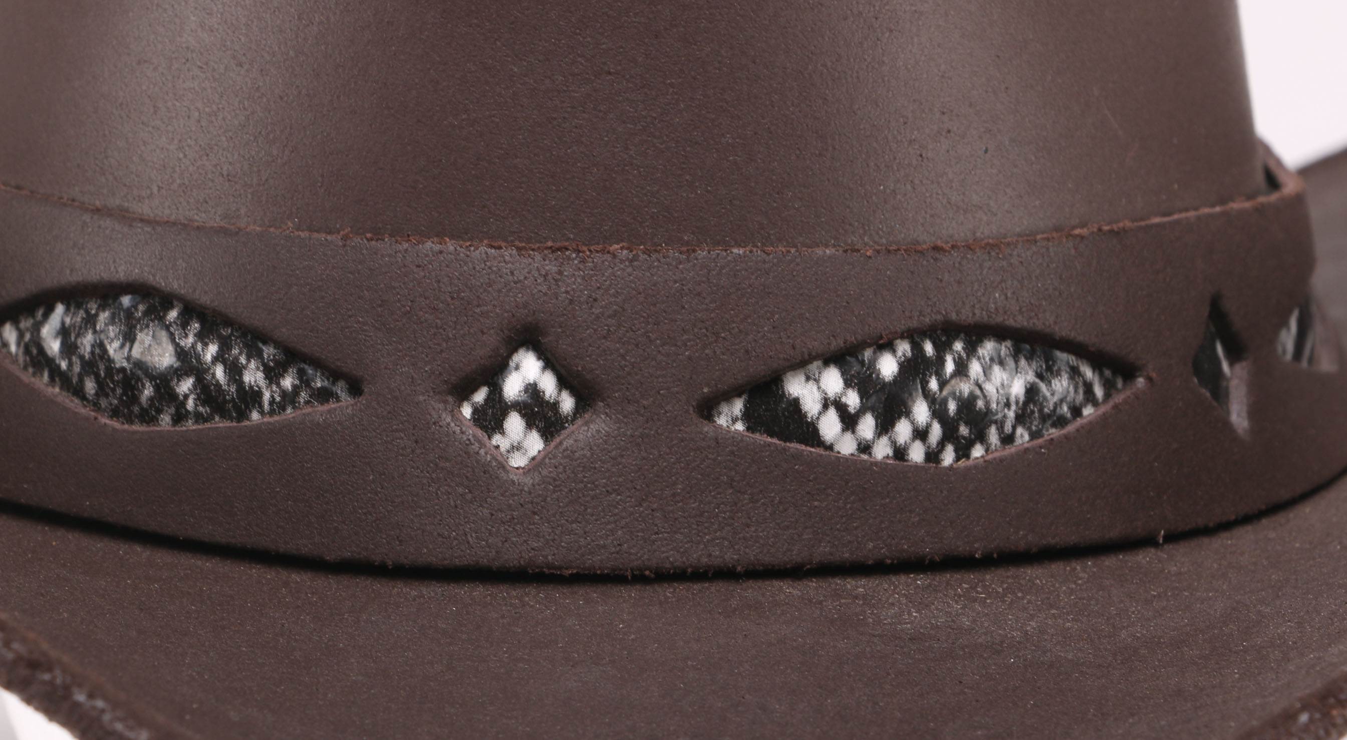 Henschel Leather Unisex Cowboy Hat