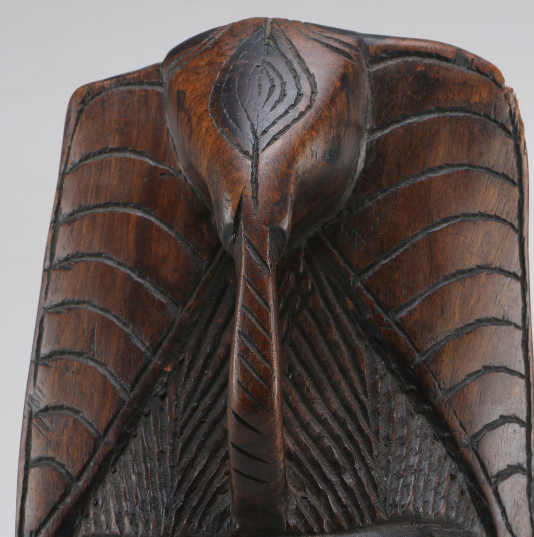 Hand-Carved African Style Mask