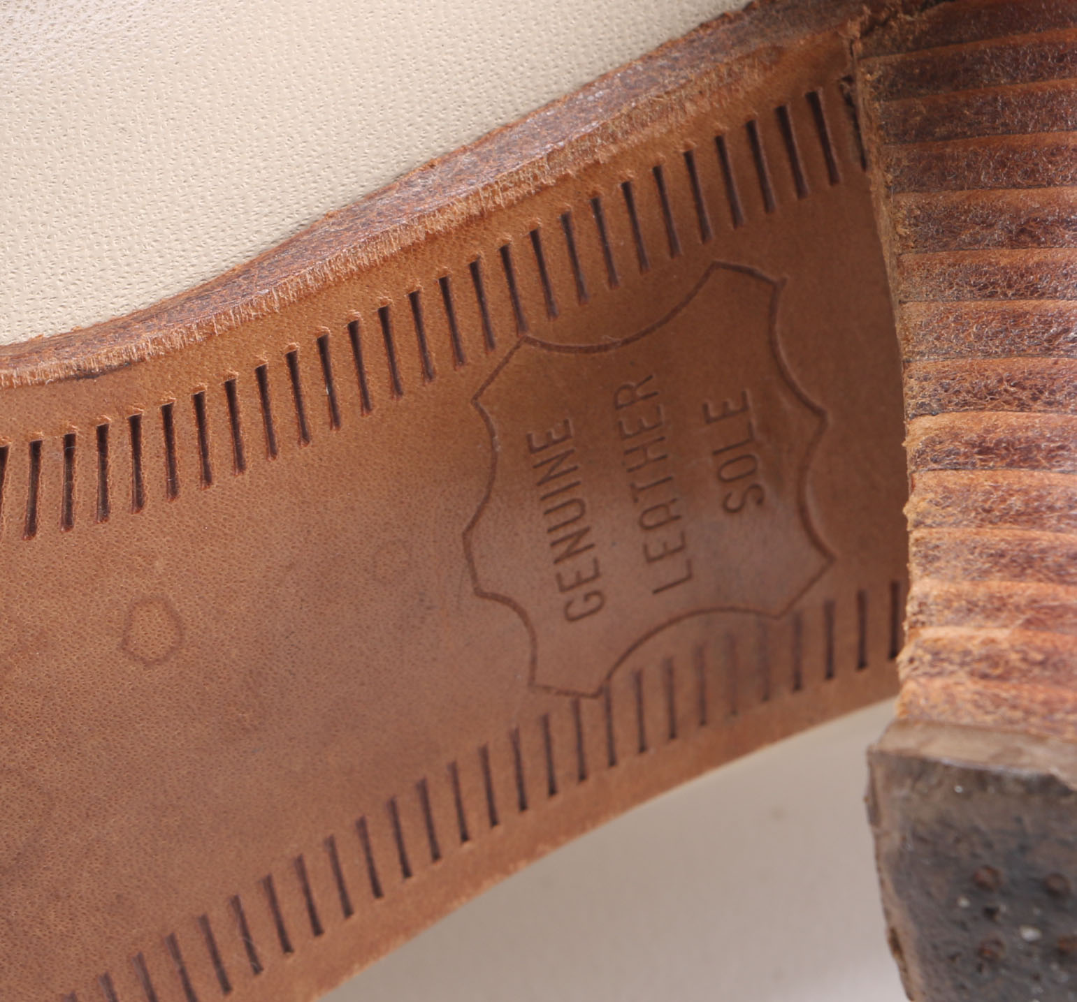 Vintage Frye White Leather Boots