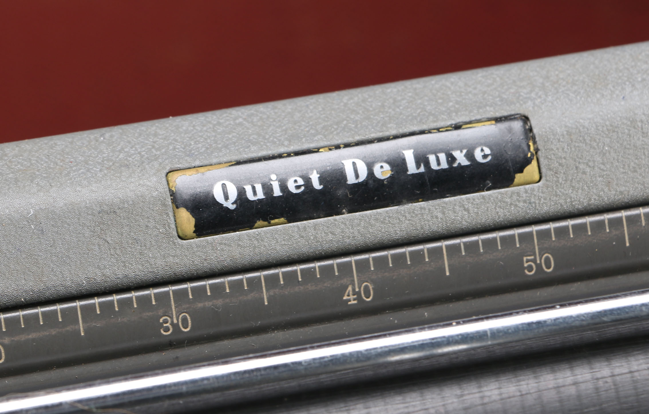 Circa 1940s Royal "Quiet DeLuxe" Typewriter