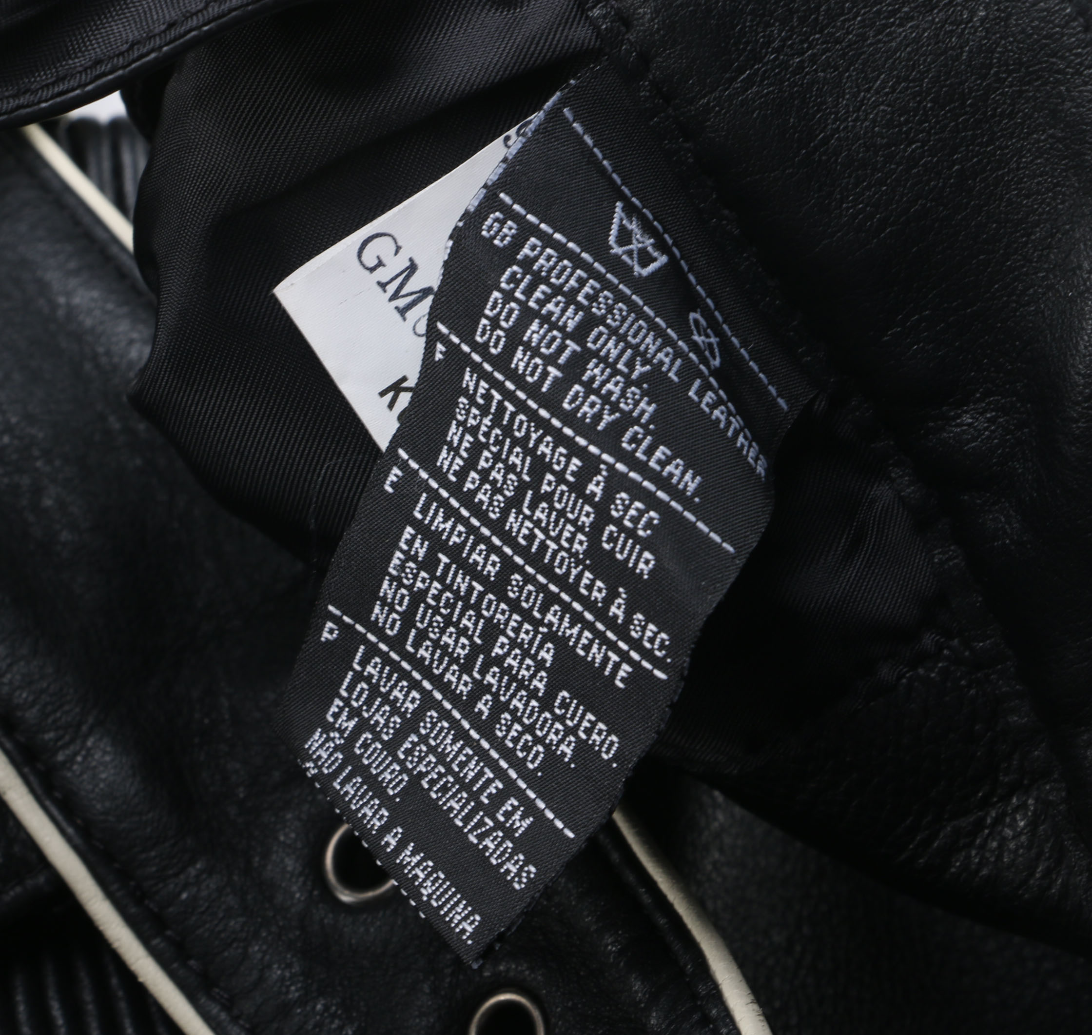 Pair of Harley-Davidson Black Leather Chaps