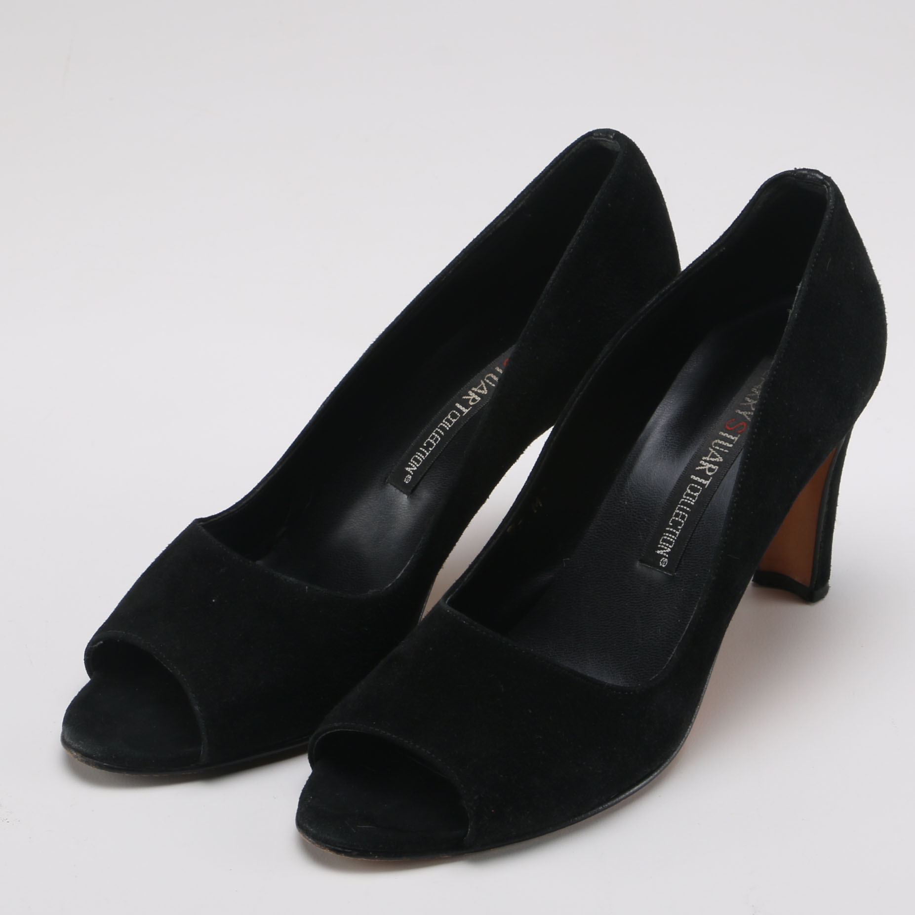 Pair of Larry Stuart Peep Toe Heels