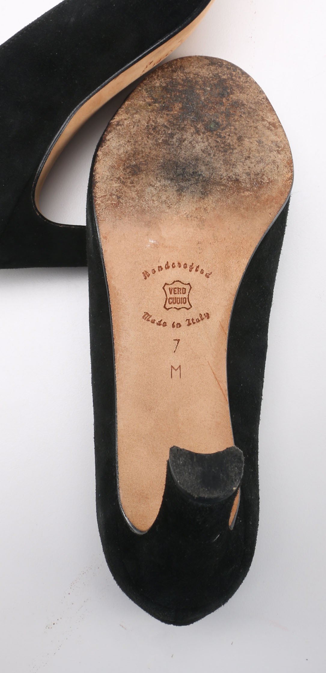 Pair of Larry Stuart Peep Toe Heels