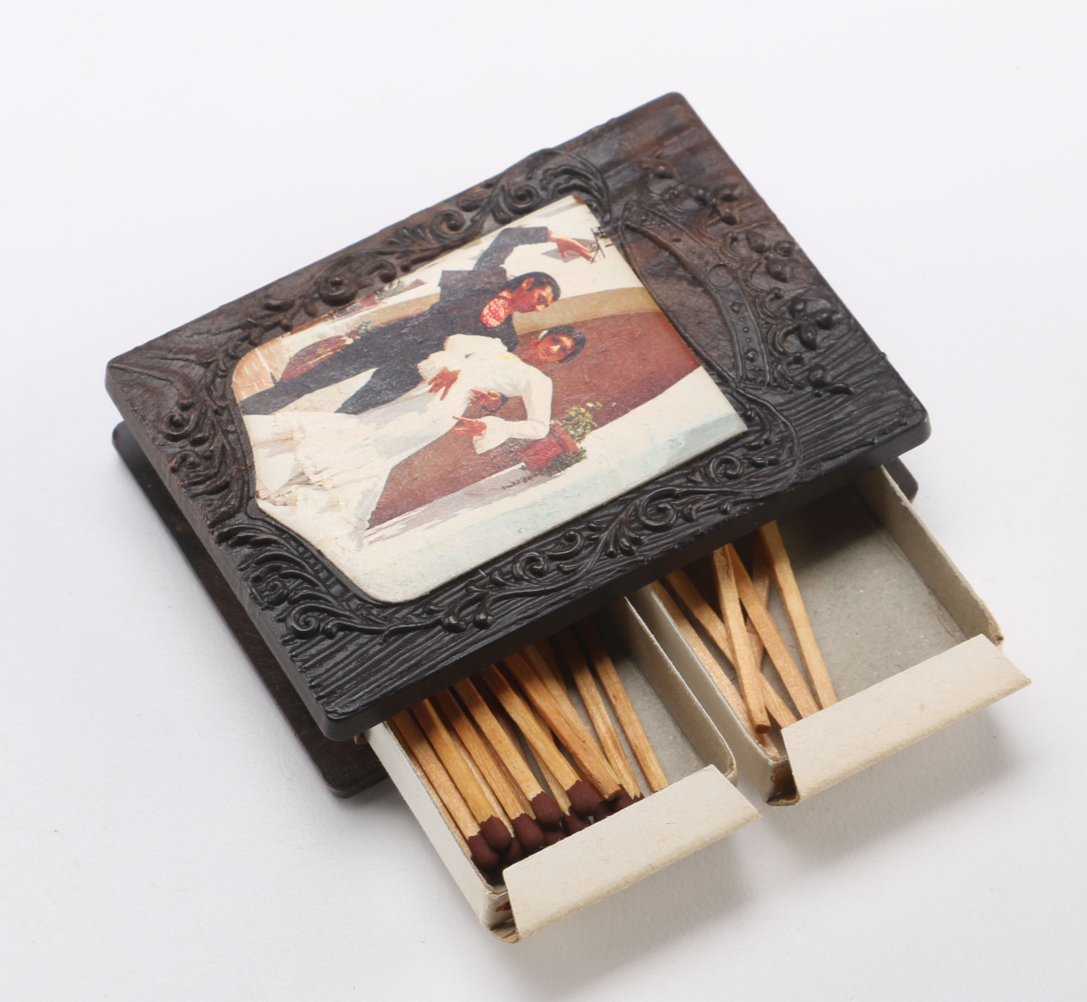 Spanish Coasters and Wooden Matchbox