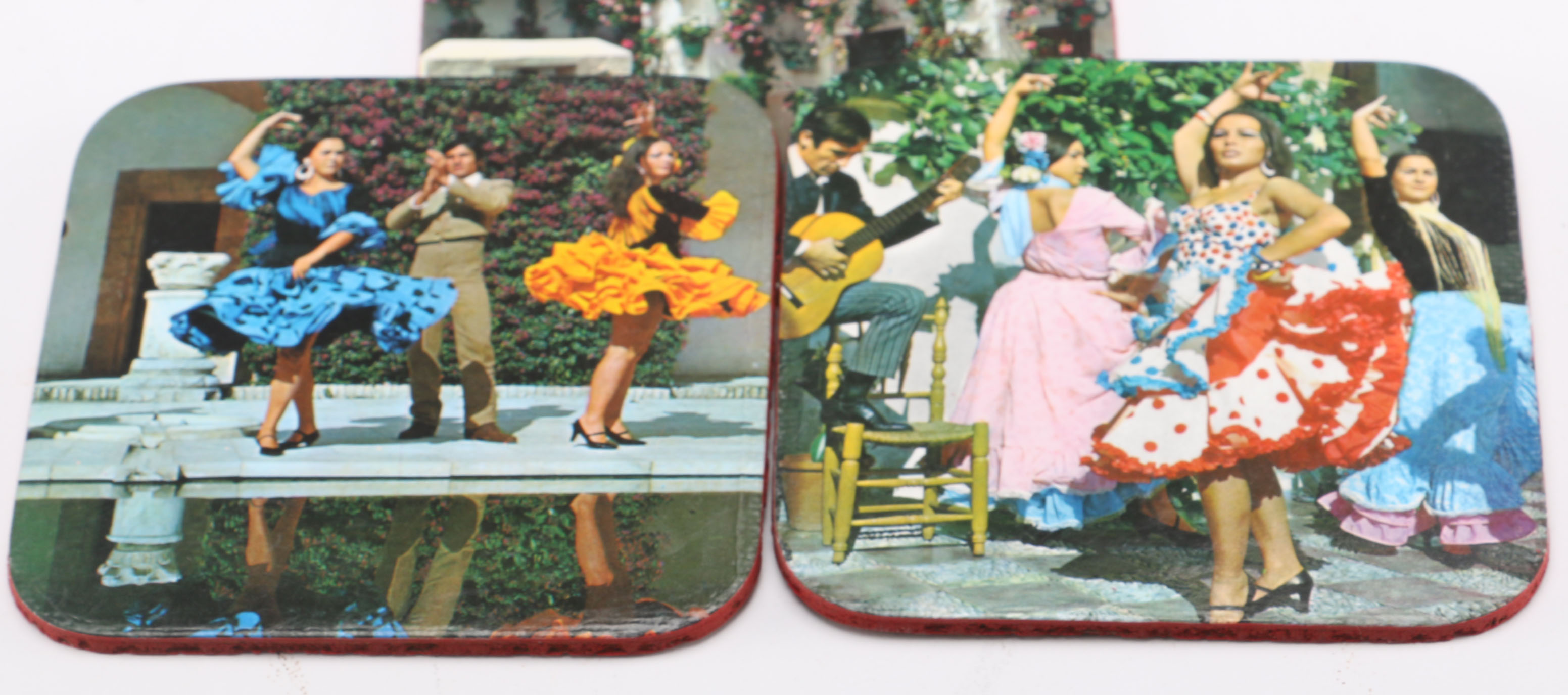 Spanish Coasters and Wooden Matchbox