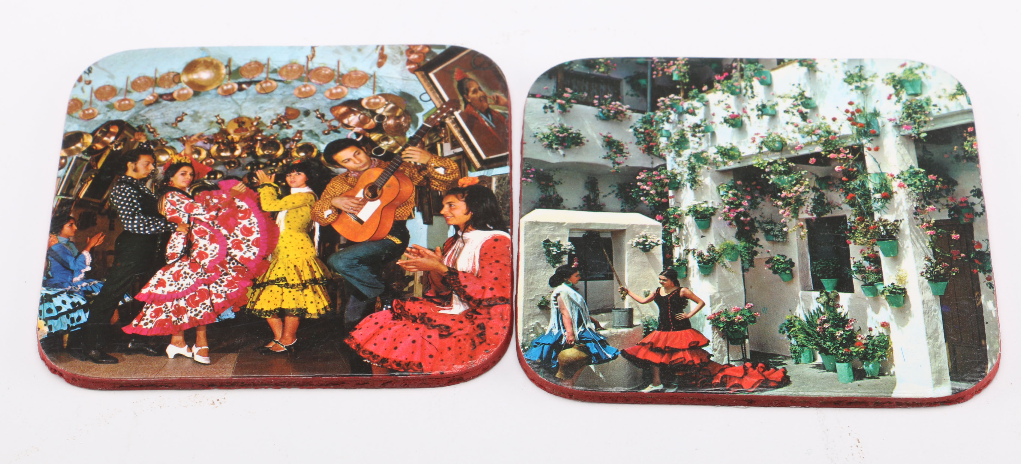 Spanish Coasters and Wooden Matchbox