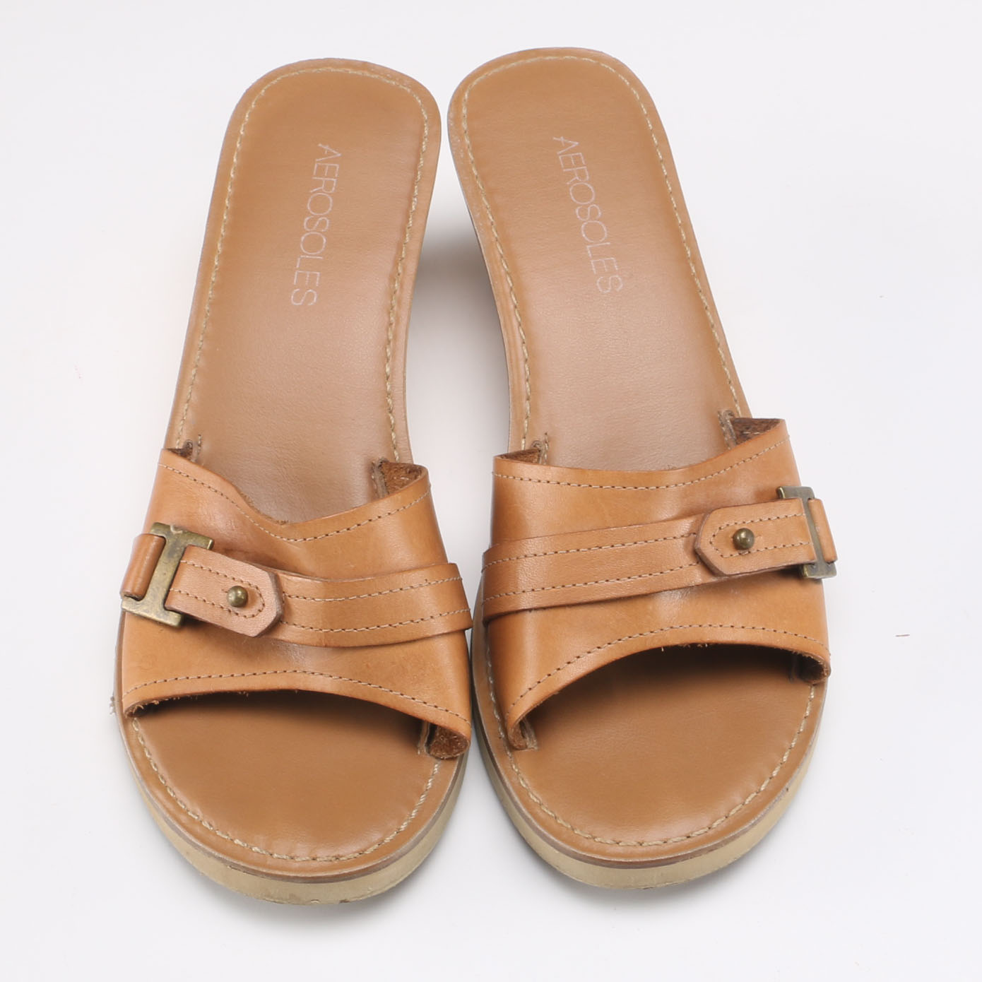 Three Pairs of Aerosoles Mules