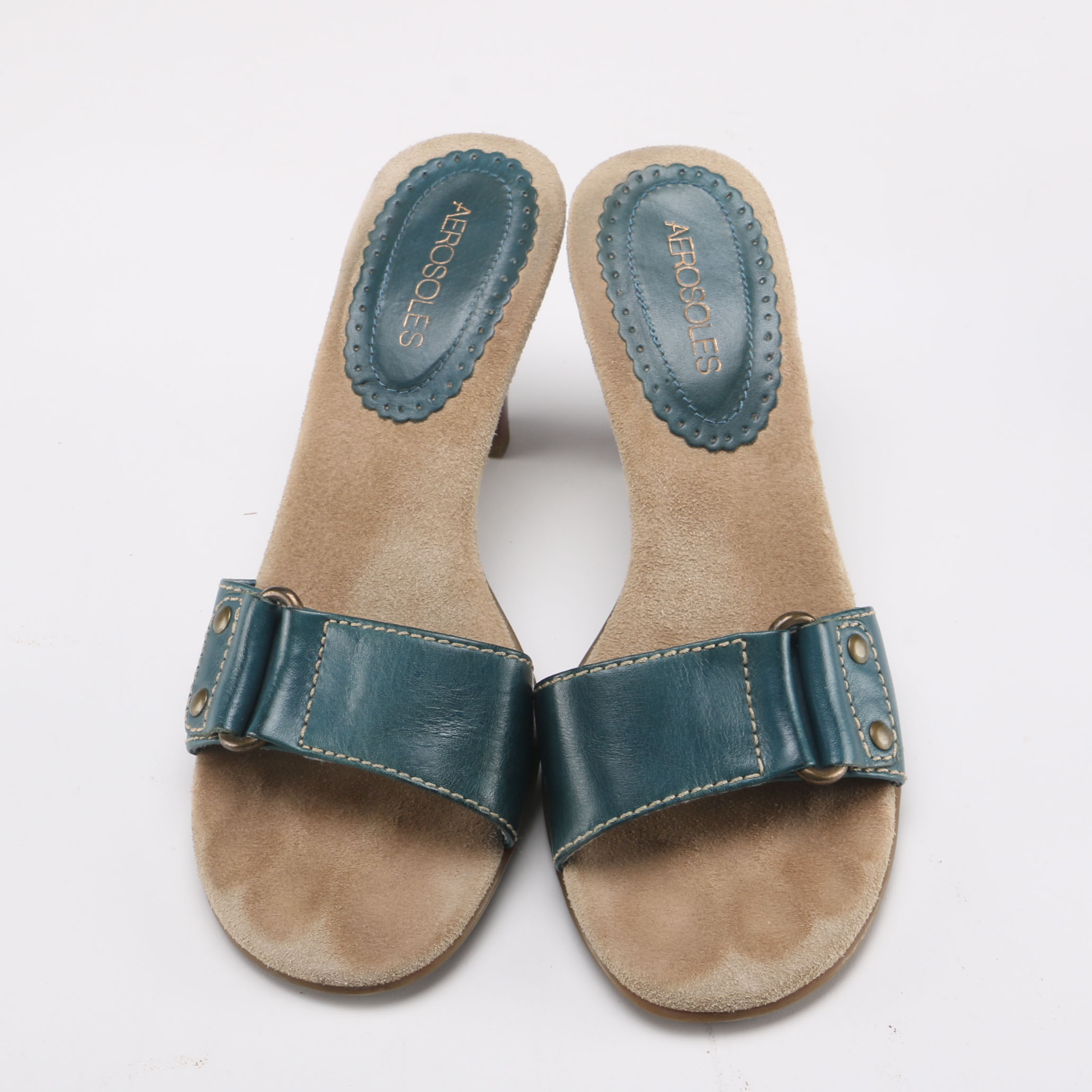 Three Pairs of Aerosoles Mules