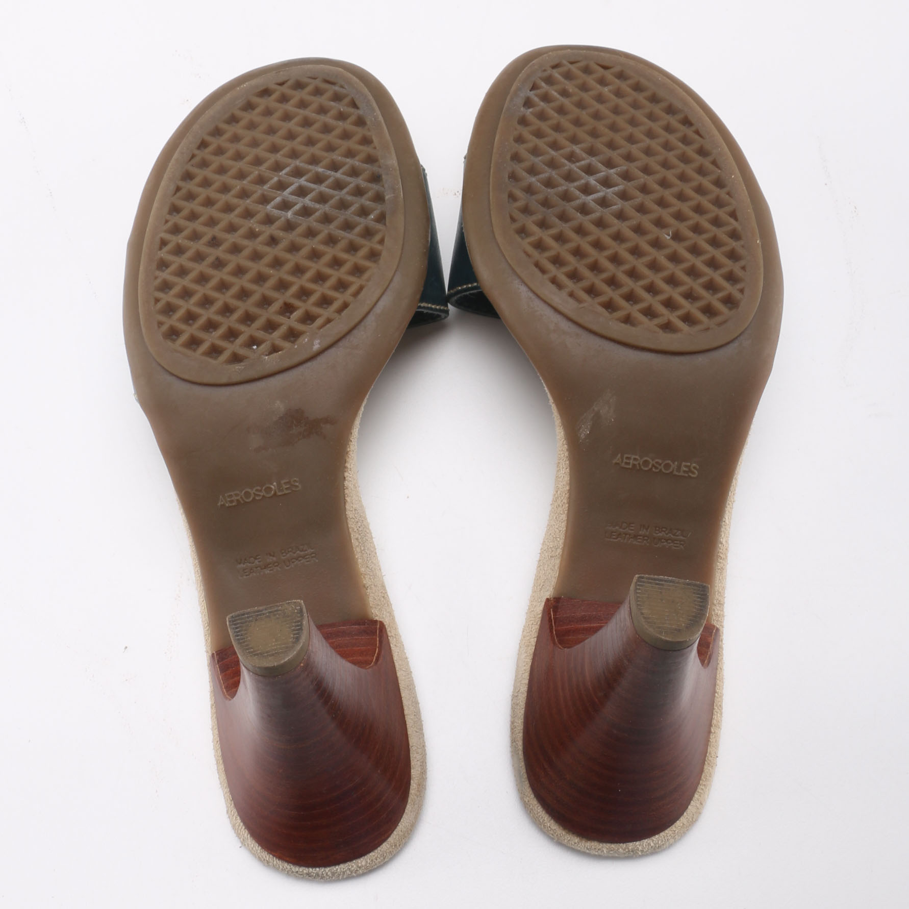 Three Pairs of Aerosoles Mules