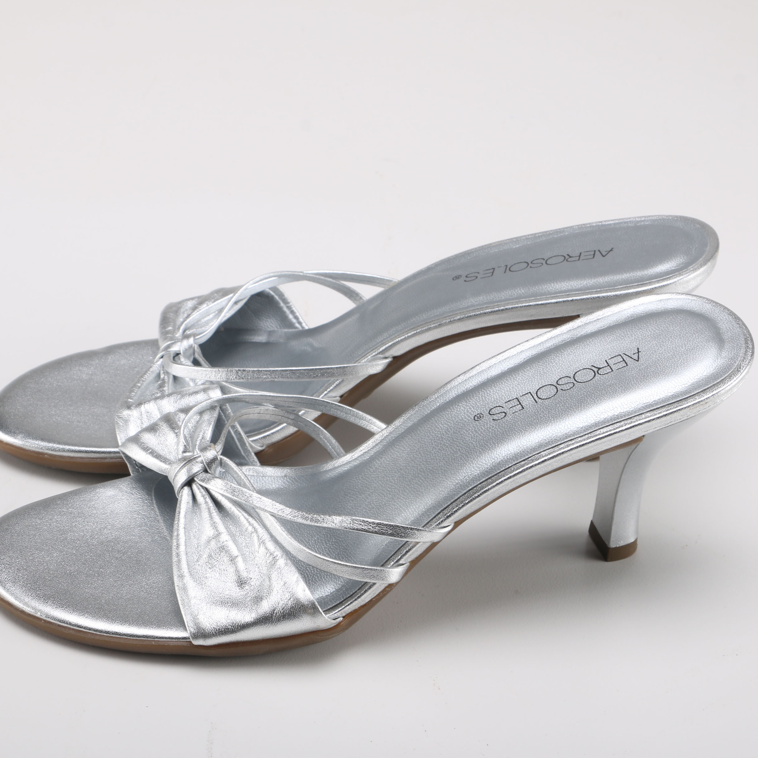 Three Pairs of Aerosoles Mules