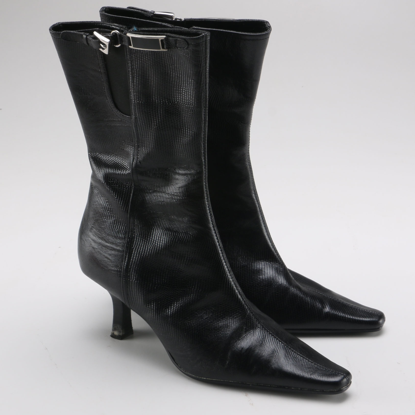 Pair of Alfani Leather Boots