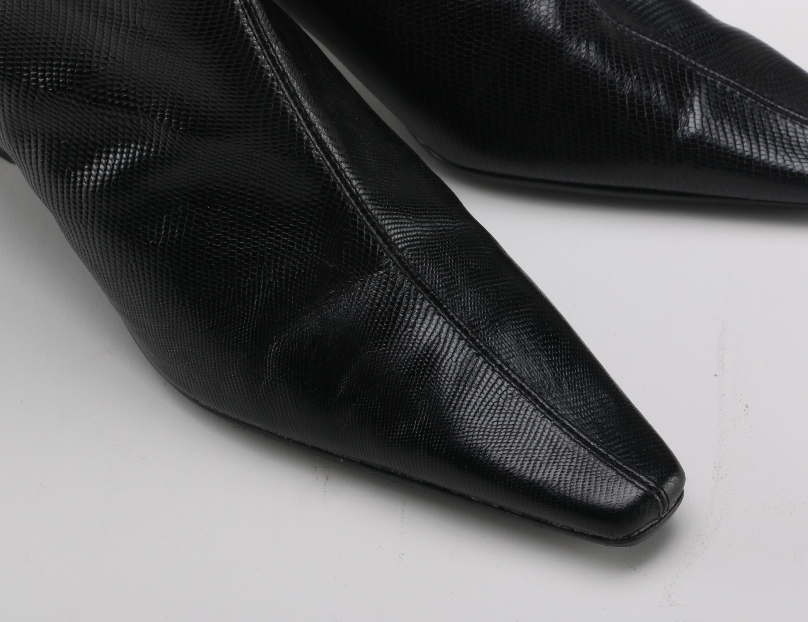 Pair of Alfani Leather Boots