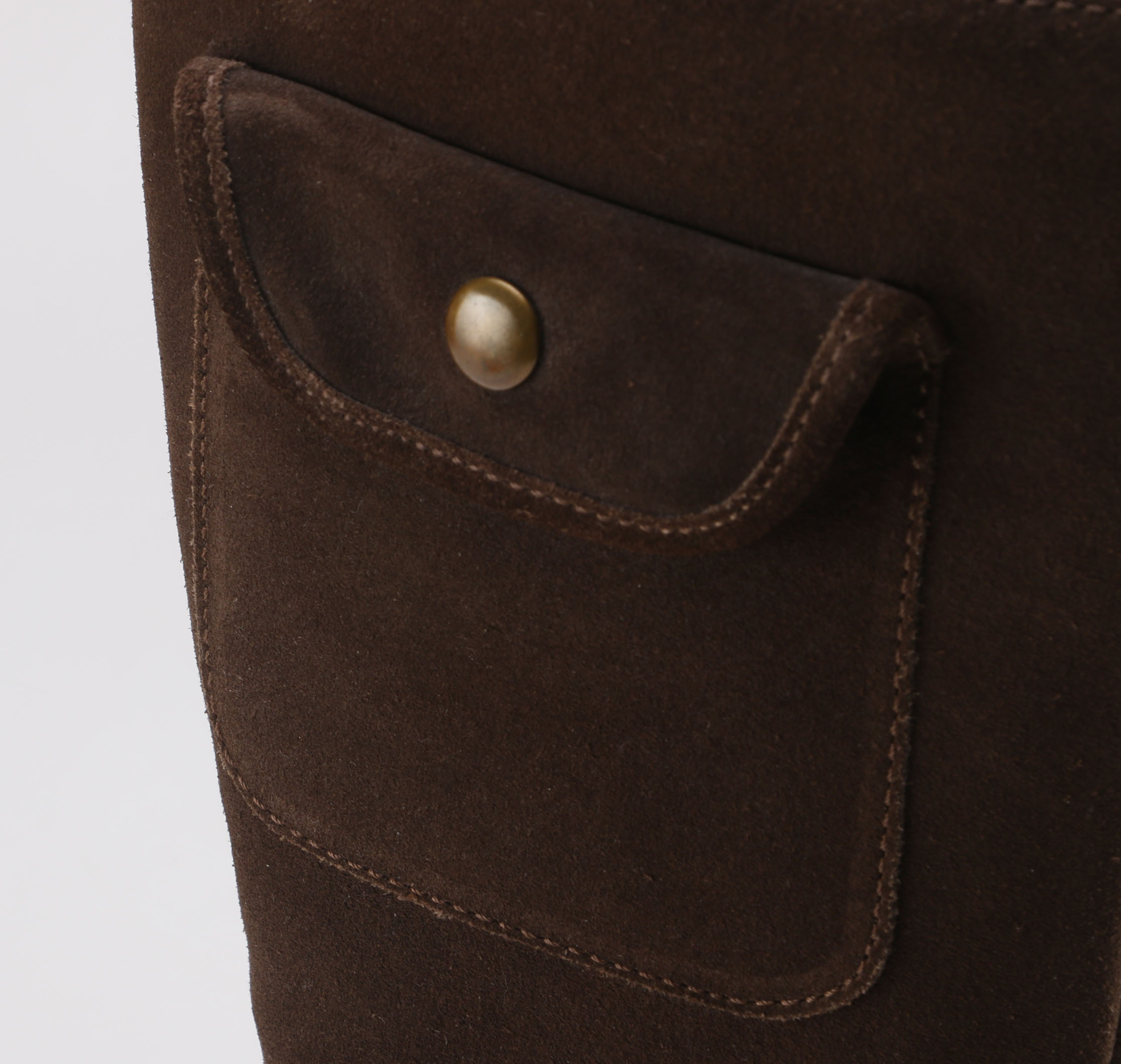 Pair of Aerosoles Dark Brown Suede Boots