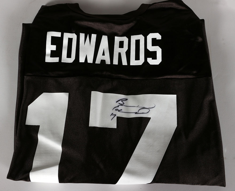 Small Set of Signed Braylon Edwards Memorabilia