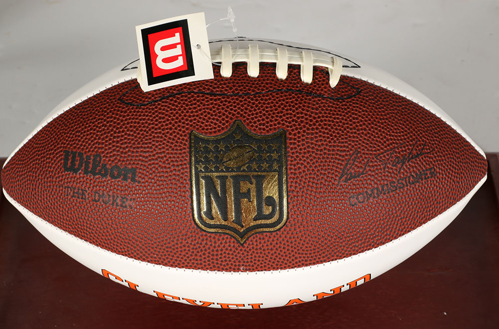 Small Set of Signed Braylon Edwards Memorabilia