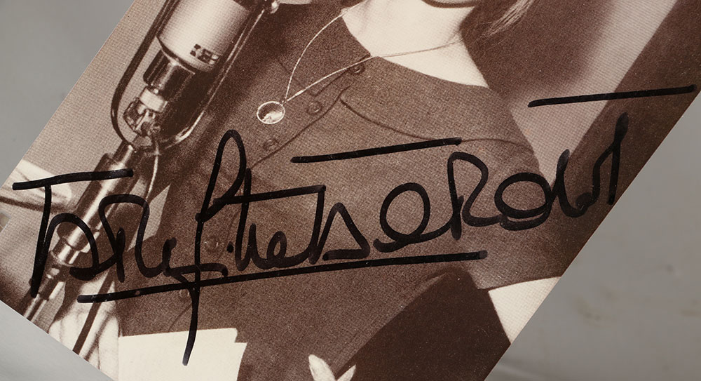 Autographed Photos by Jodie Foster and Brigitte Bardot