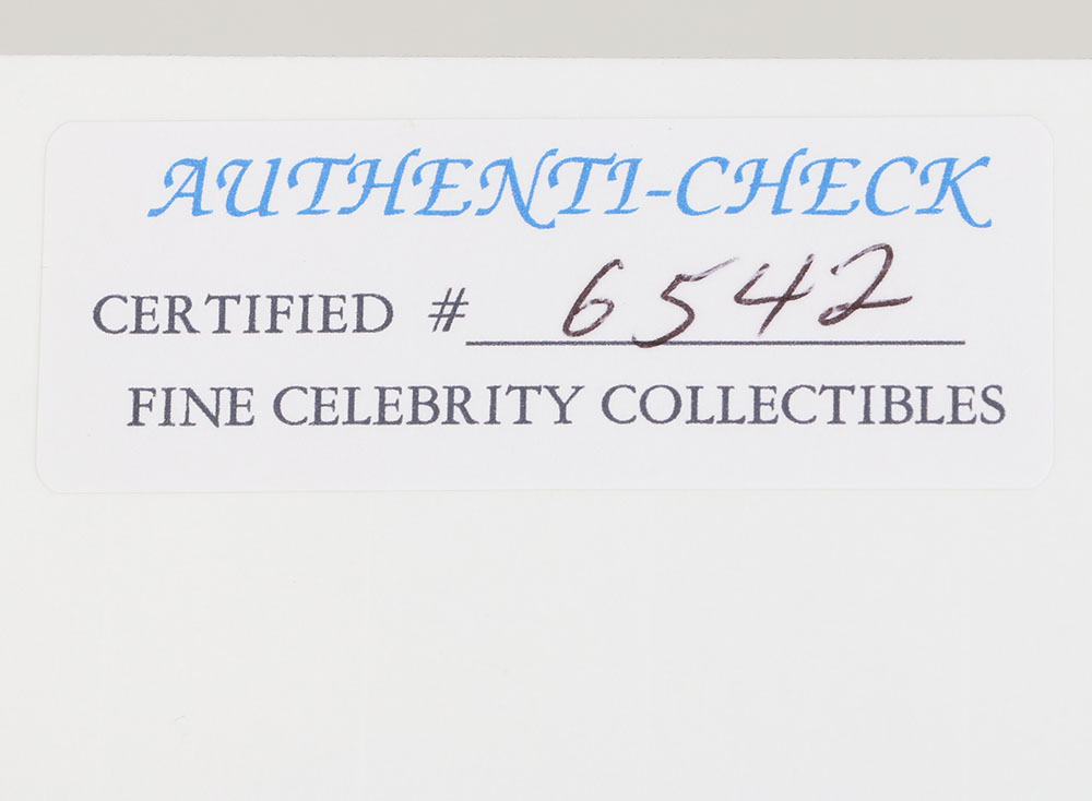 Autographed Photos by Jodie Foster and Brigitte Bardot