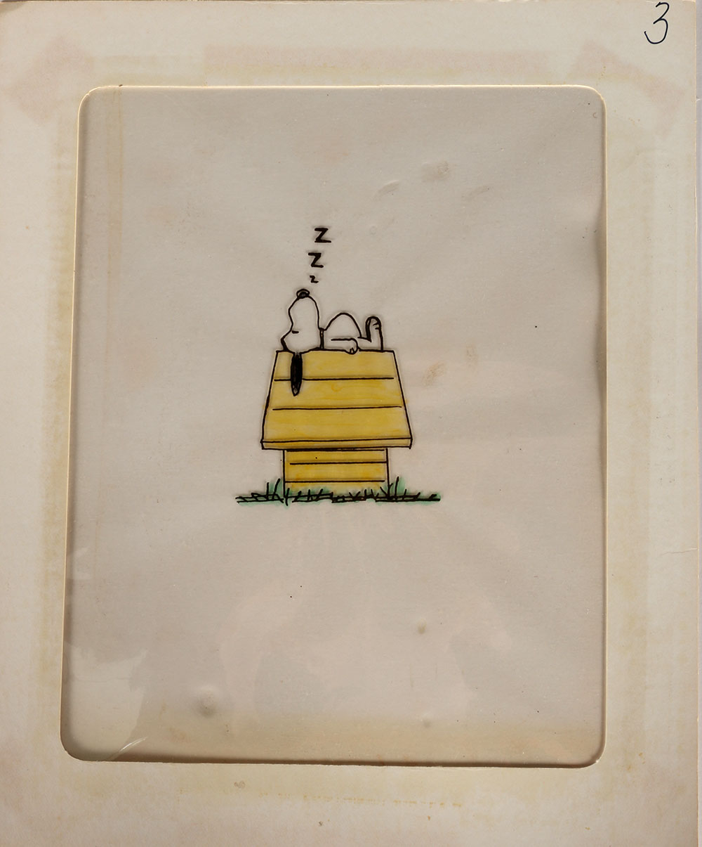 Charles Schulz Drawings and Animation Cels