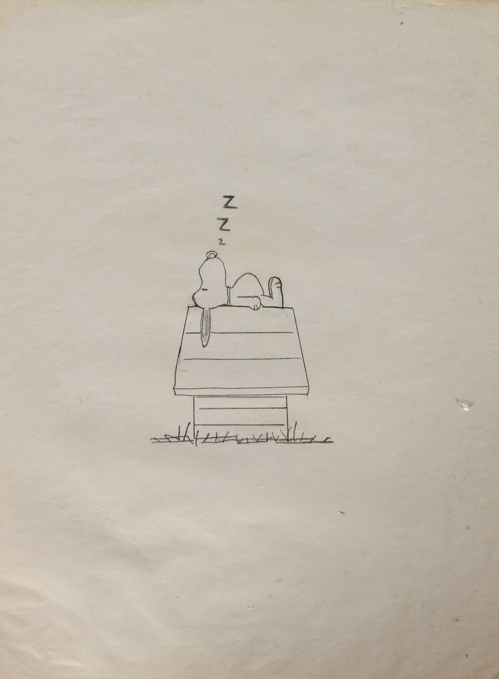 Charles Schulz Drawings and Animation Cels