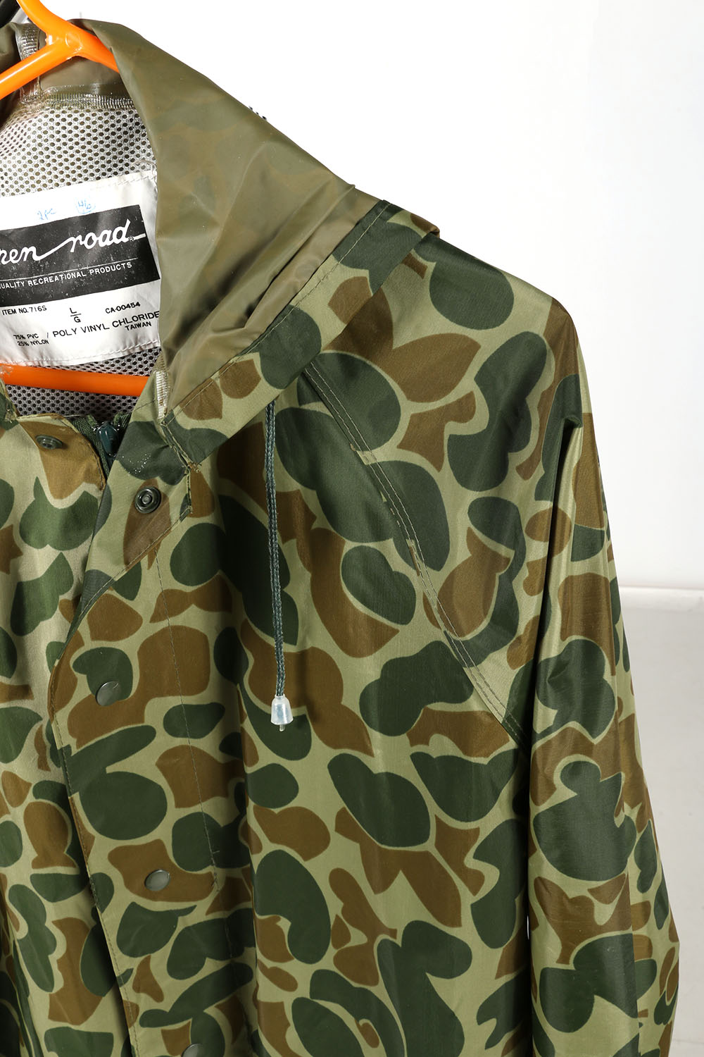 Open Road Camouflage Rain Suit