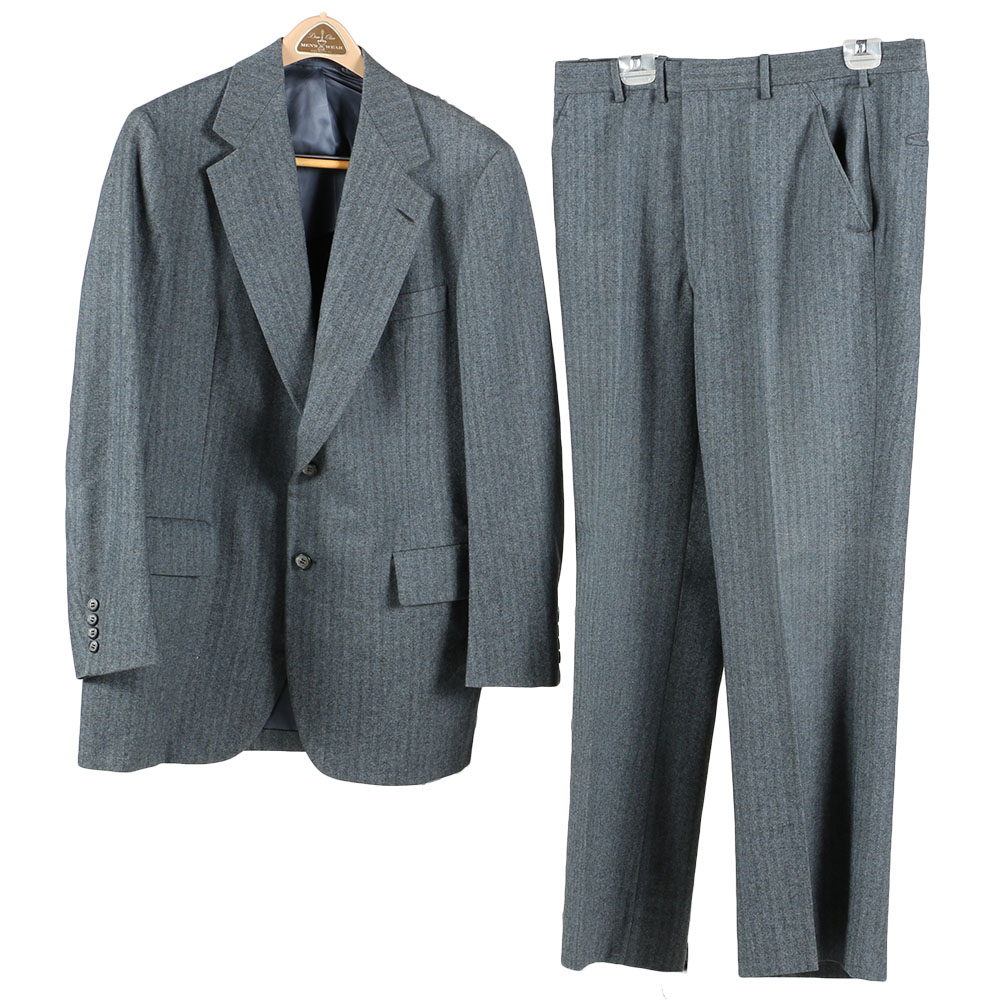 Hickey Freeman Wool Men's Suit