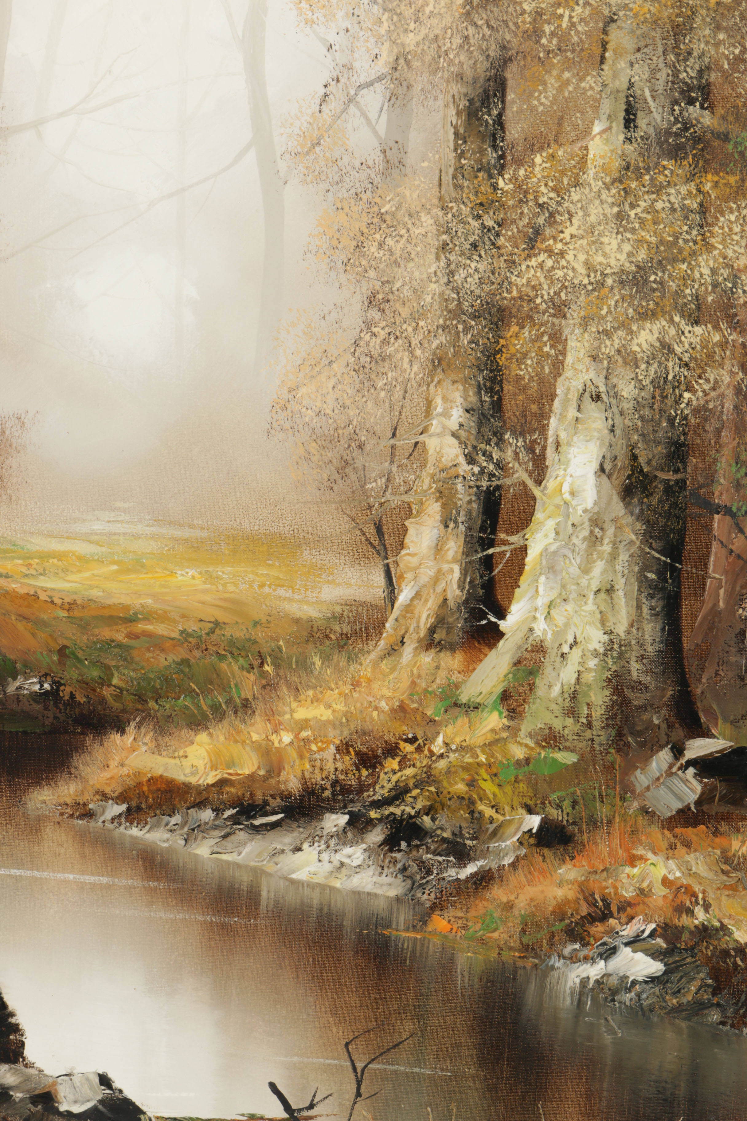 Eberhard Althoff Oil on Canvas "Vienna"