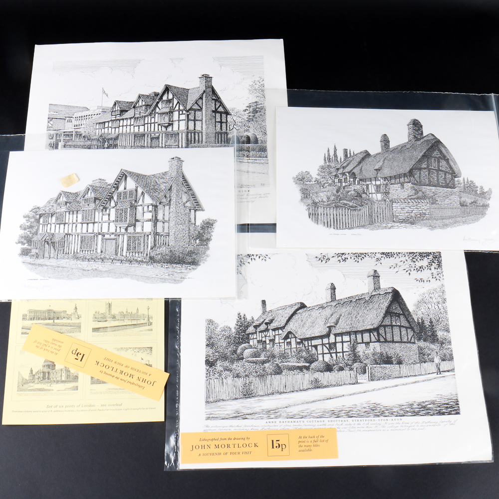 John Mortlock English Cottage Art Prints
