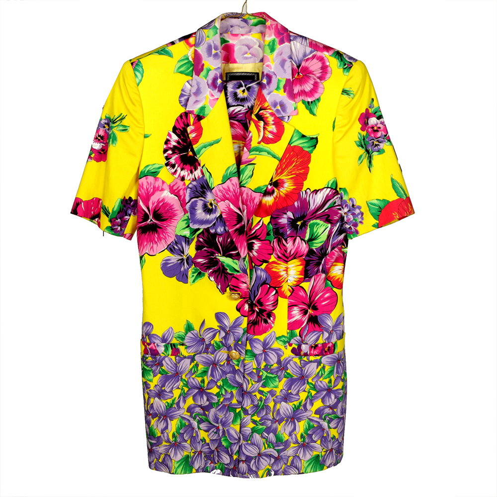 Versace Floral Suit