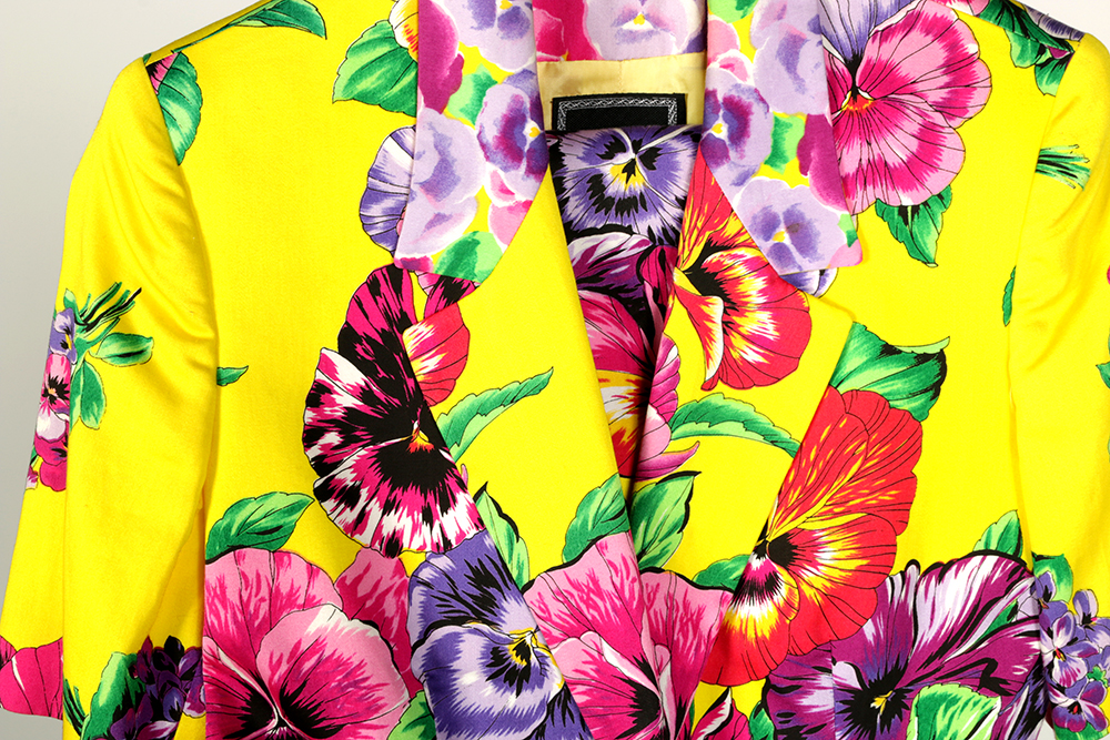 Versace Floral Suit