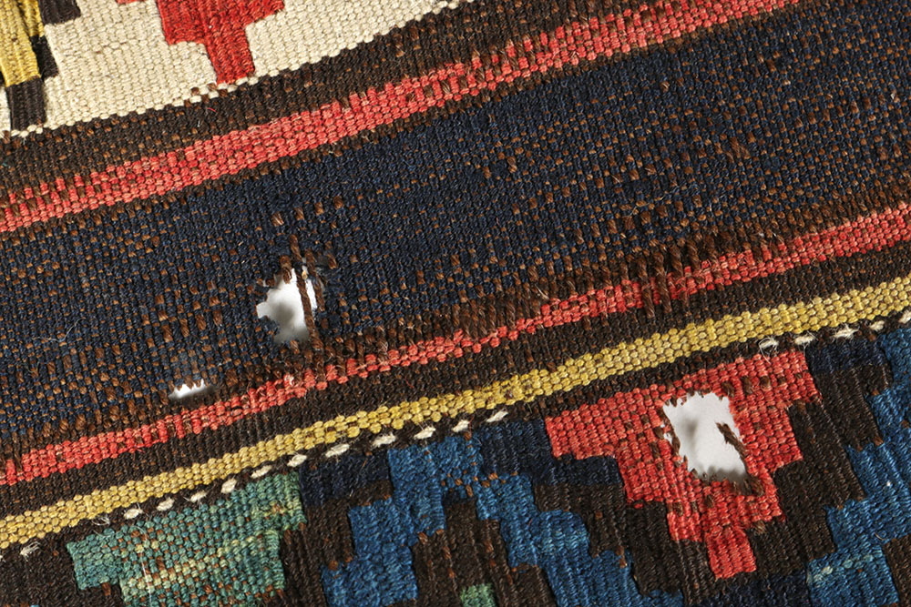 Vintage Handwoven Turkish Kilim Carpet Runner