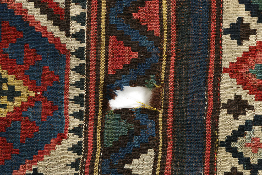 Vintage Handwoven Turkish Kilim Carpet Runner