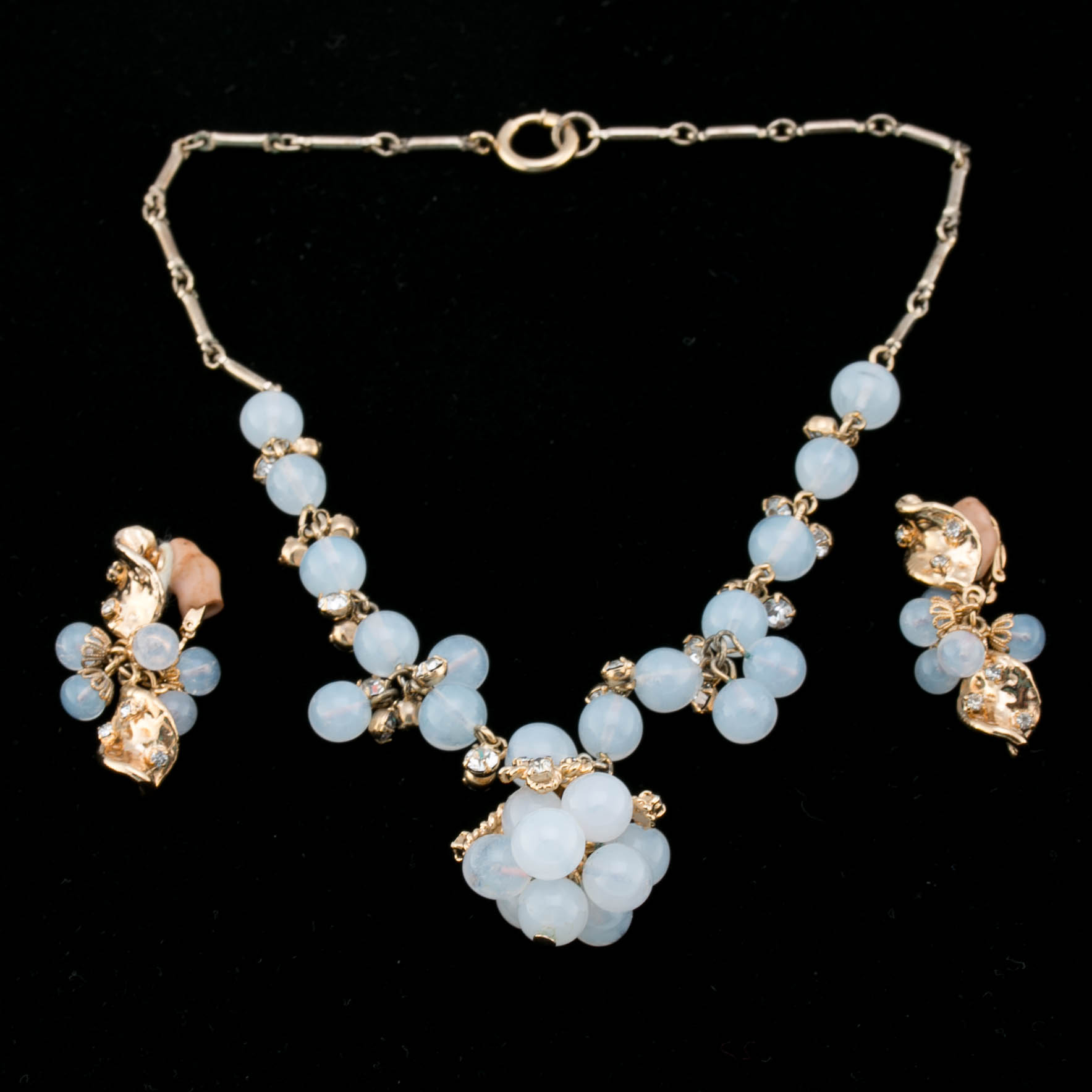 Christian Dior by Kramer Necklace and Earrings Set