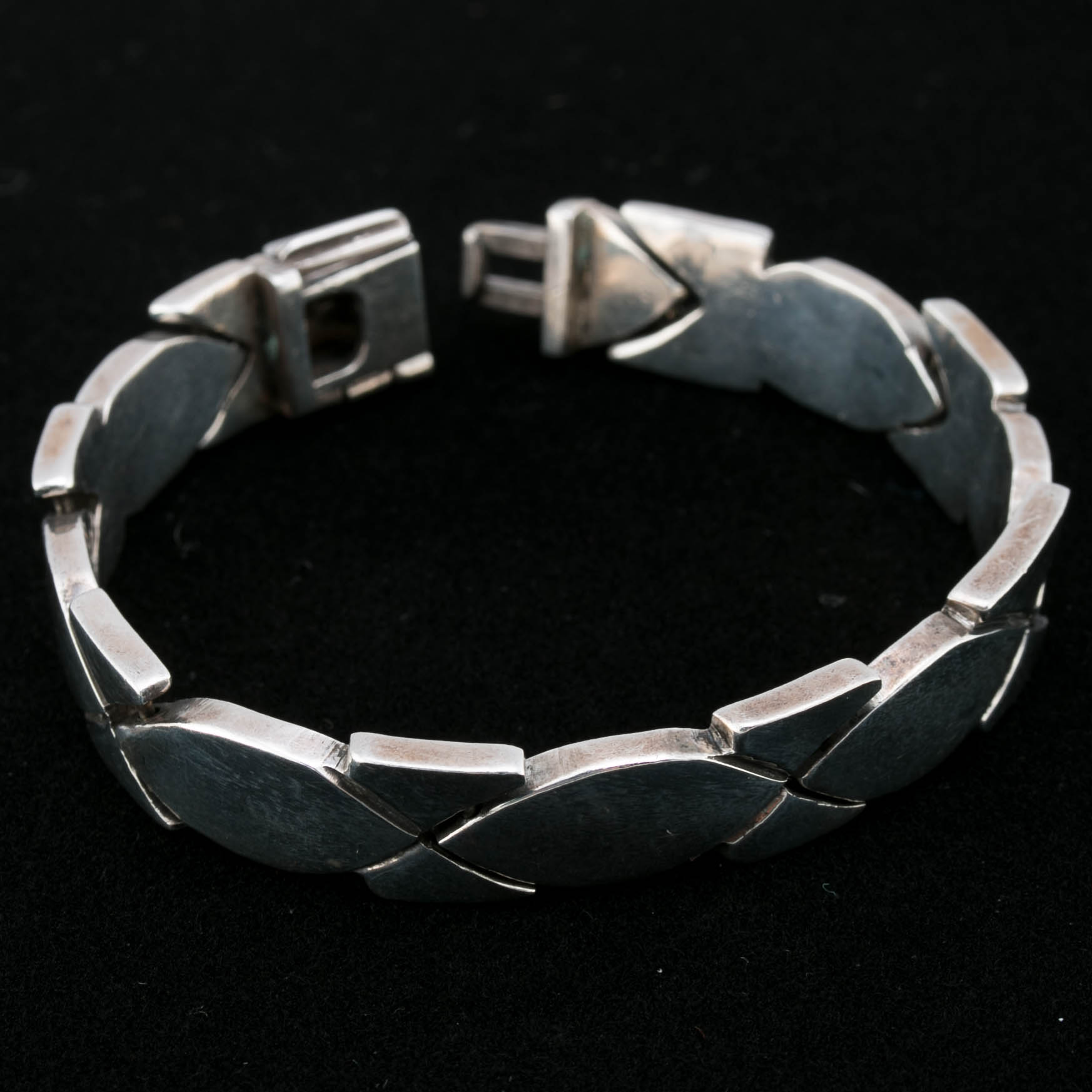 Mexico Sterling Link Bracelet