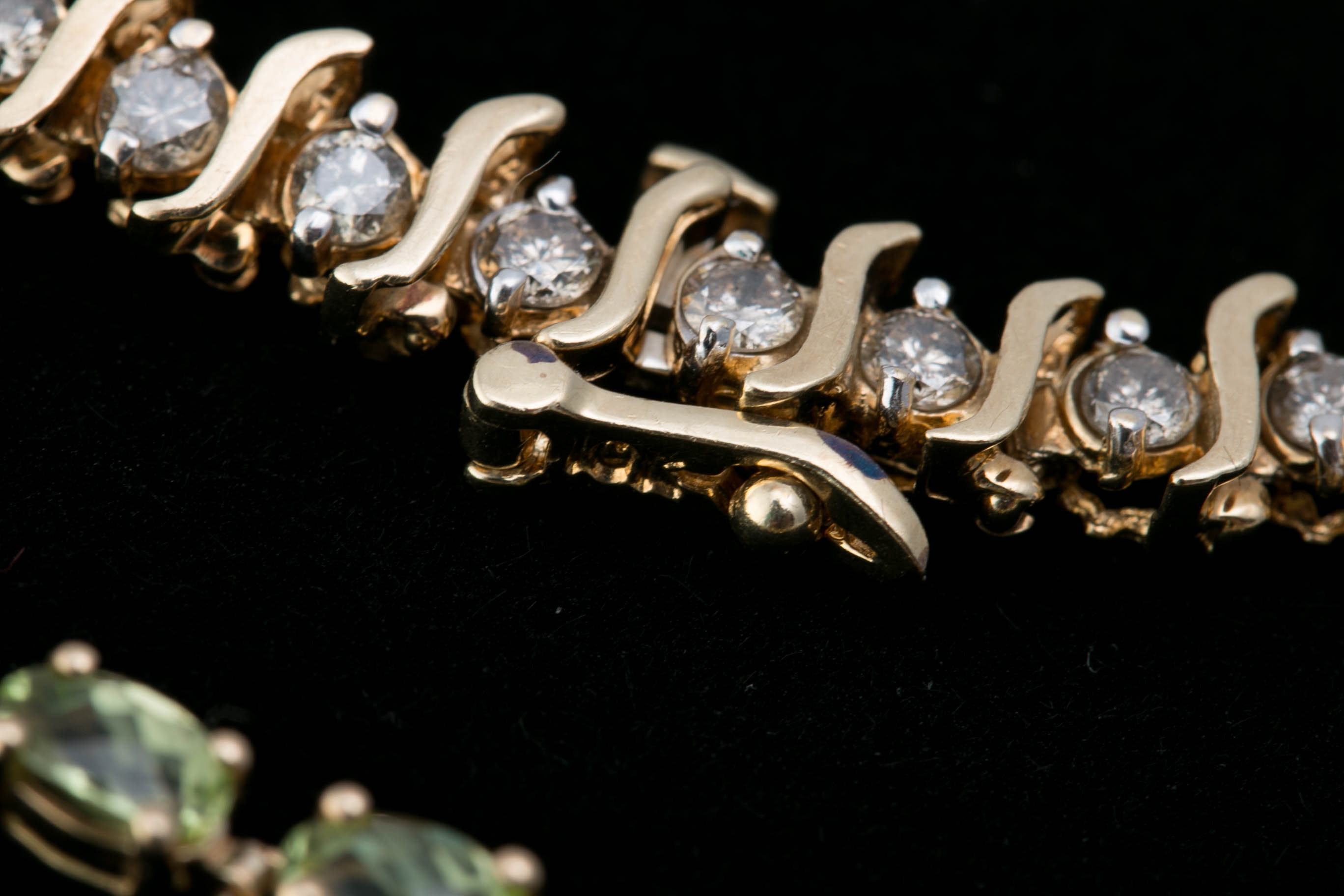 Two 10K Tennis Bracelets