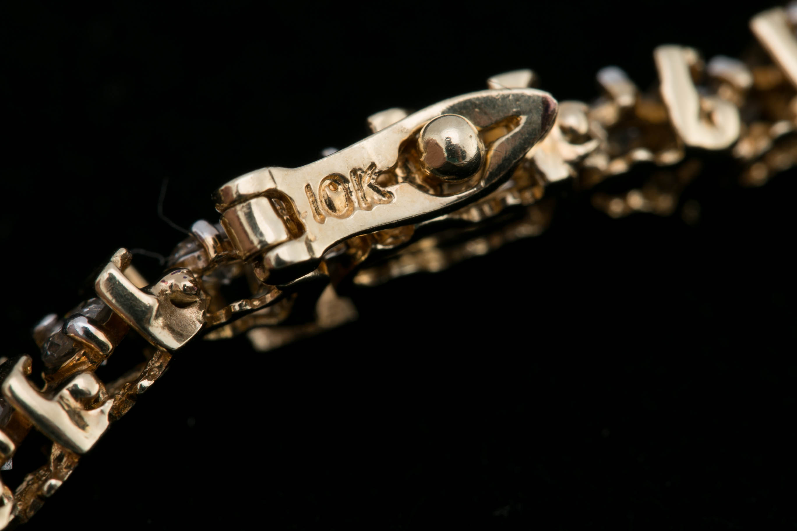 Two 10K Tennis Bracelets