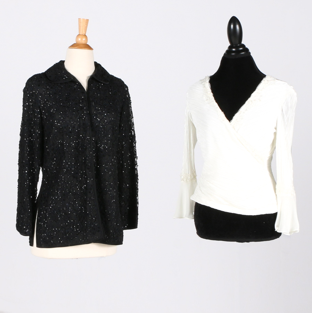 Pair of Decorated Blouses