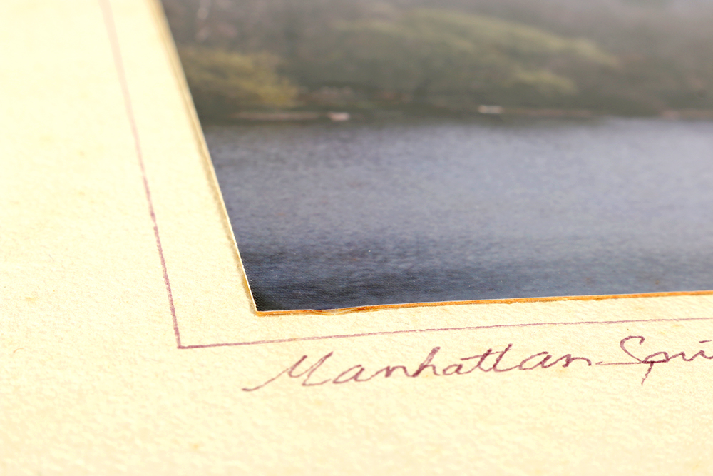 1980 Lee Snider Photograph "Manhattan Spring"