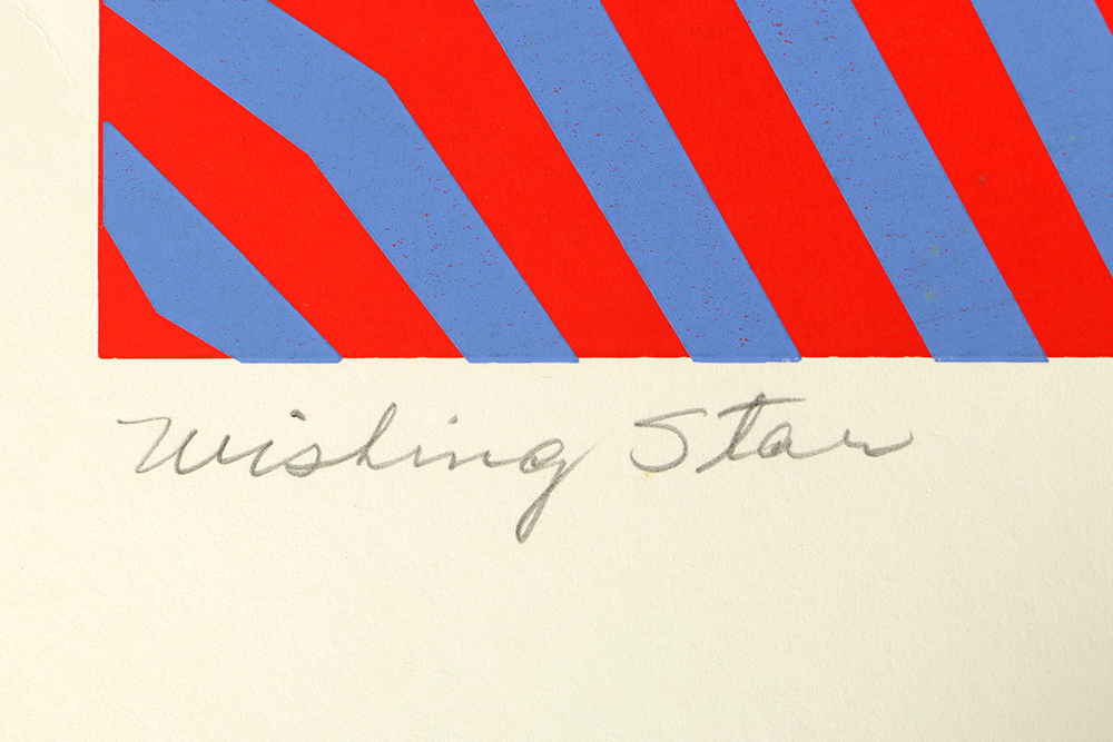 Thelma Fowler Limited Edition Serigraph "Wishing Star"