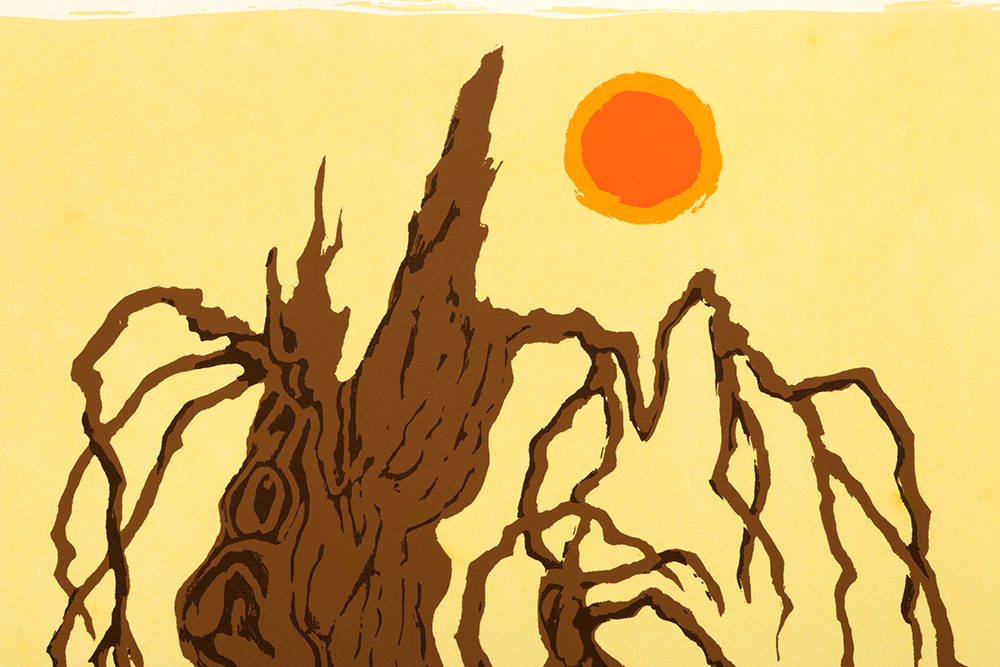 Thelma Fowler Artist Proof Serigraph "Landmark"