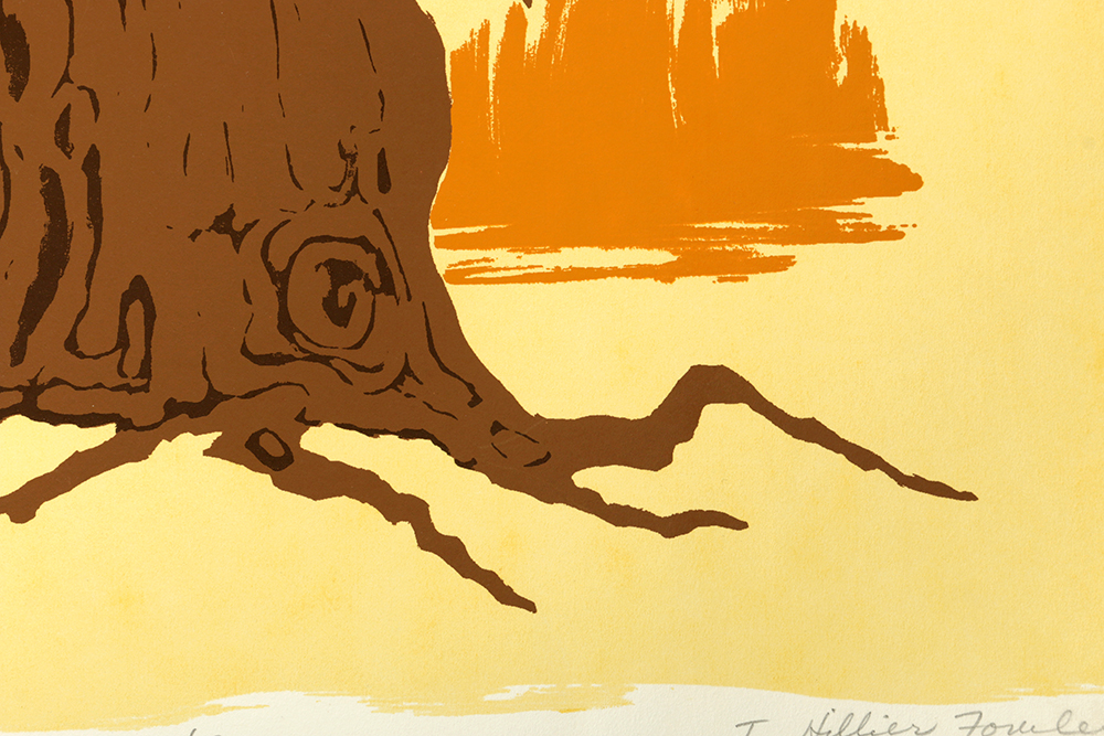 Thelma Fowler Artist Proof Serigraph "Landmark"