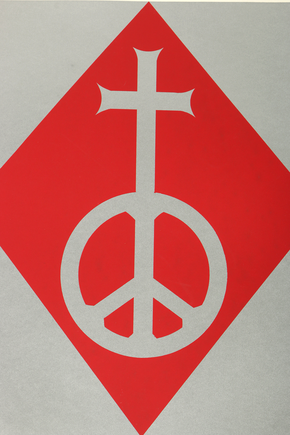 Thelma Fowler Limited Edition Serigraph "Prince of Peace with Red"