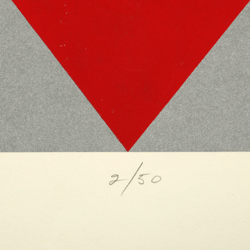 Thelma Fowler Limited Edition Serigraph "Prince of Peace with Red"