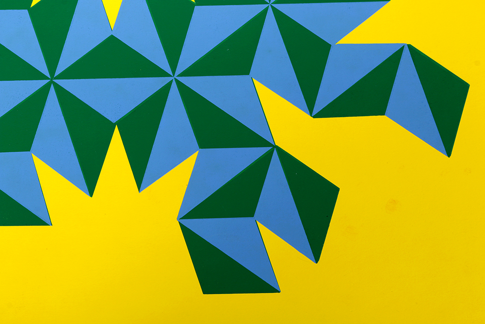 Thelma Fowler Limited Edition Serigraph "Star Fold"