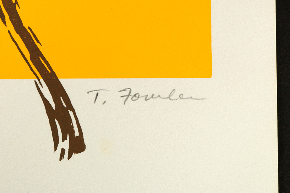 Thelma Fowler Signed Limited Edition Serigraphs "Three, Two, One"