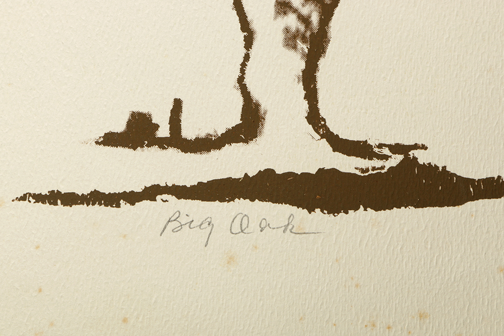 Thelma Fowler Limited Edition Serigraph "Big Oak"