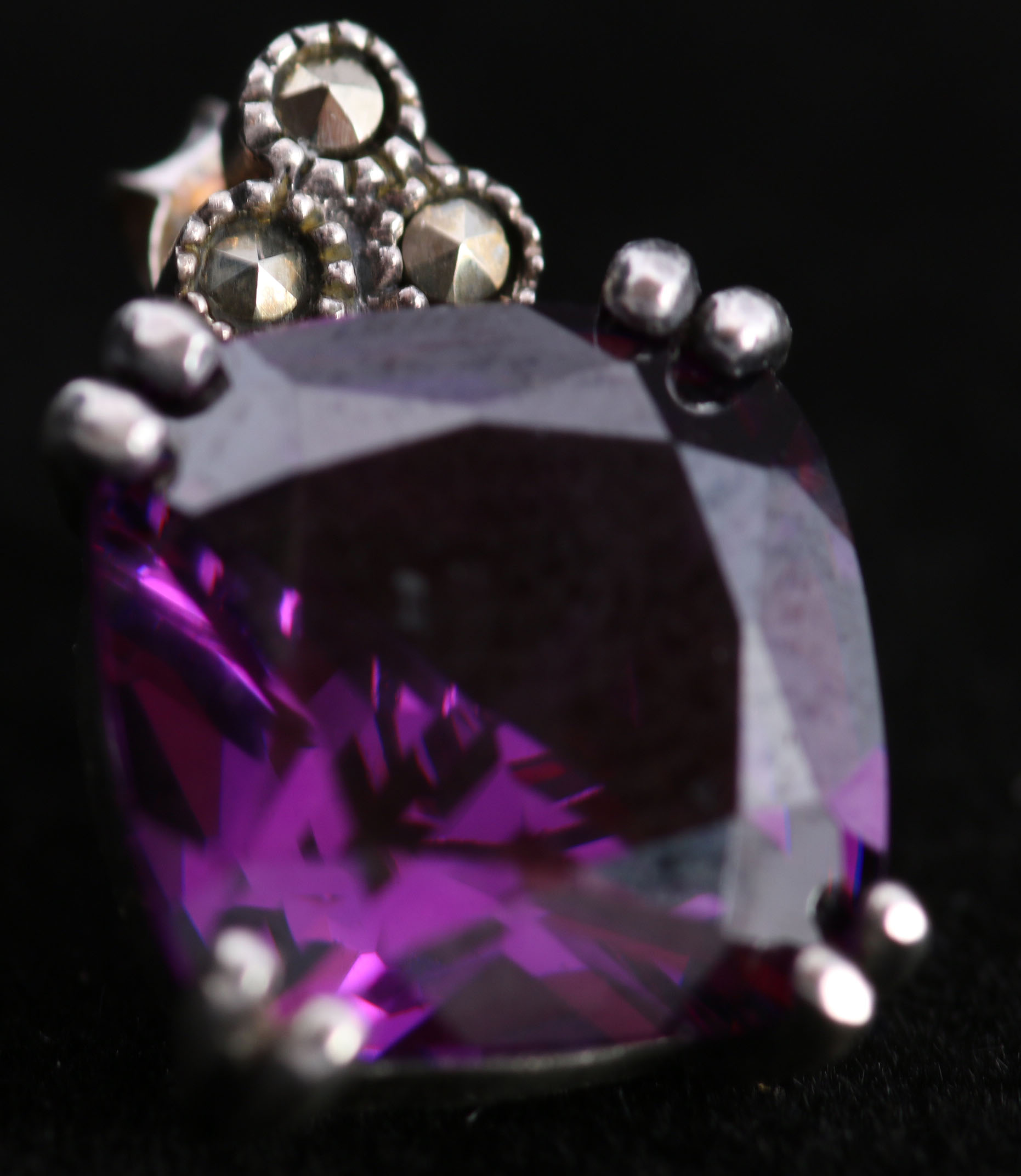 Stamped 925 Silver Earrings and Rings