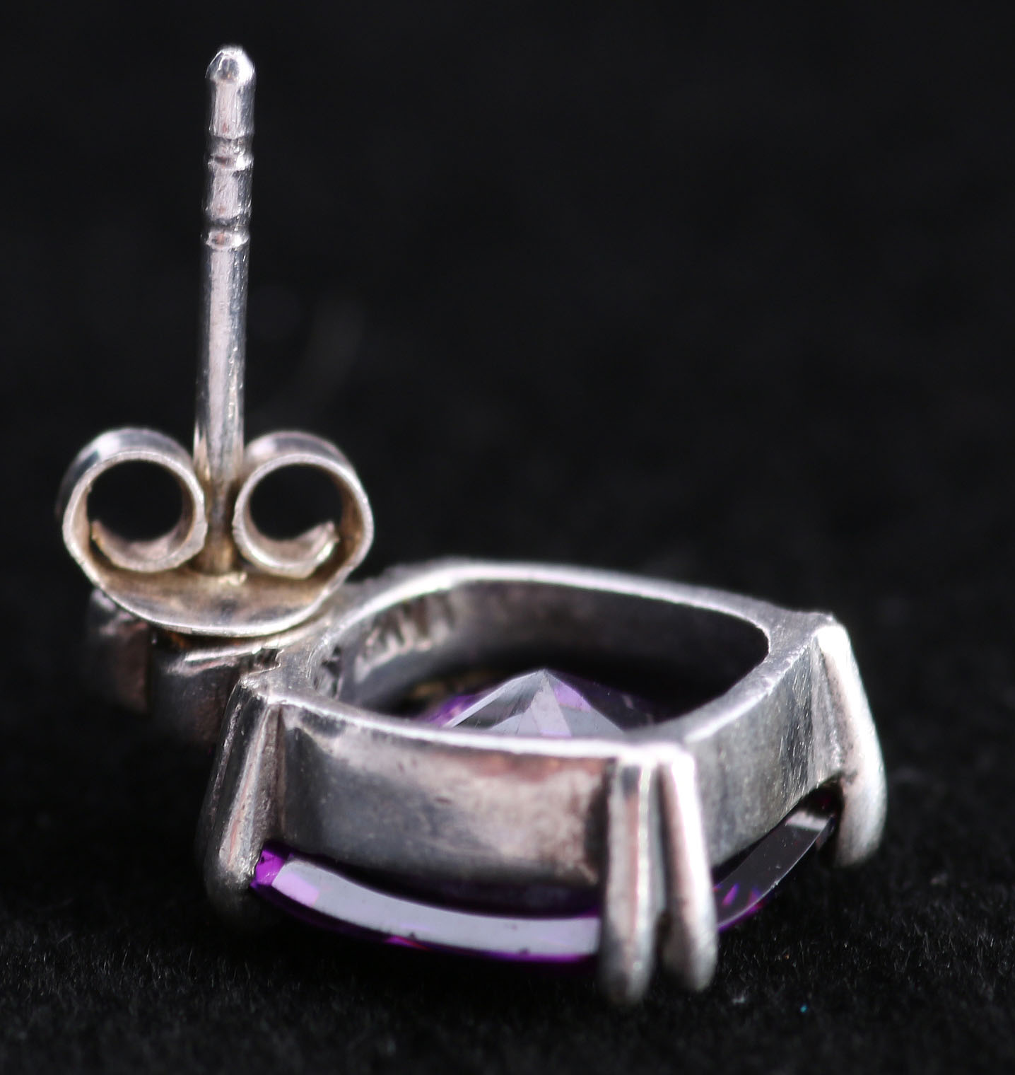 Stamped 925 Silver Earrings and Rings